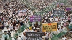 Rohingya aus Myanmar im Flüchtlingslager Cox's Bazar in Bangladesch