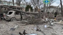 உக்ரைன் Sumy நக்ரில் இரஷ்ய தாக்குதலின் விளைவு