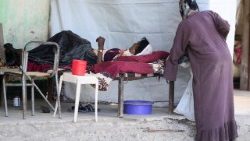 Un campo profughi sudanese