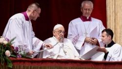 Easter Sunday at St. Peter's Square at the Vatican