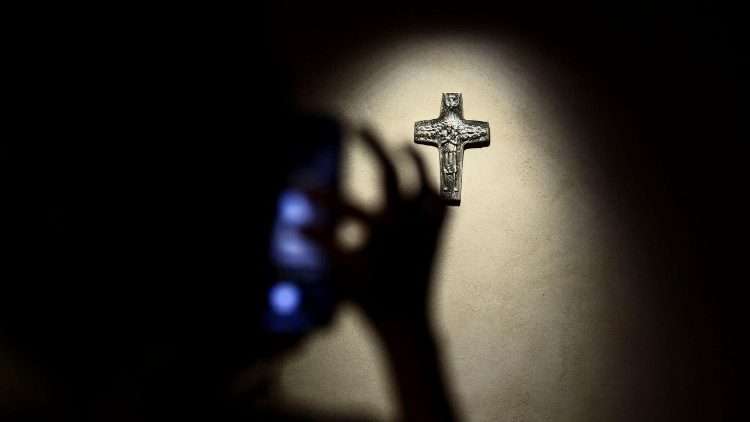The tomb of the late Pope Francis in the Papal Basilica of Saint Mary Major (Santa Maria Maggiore), in Rome