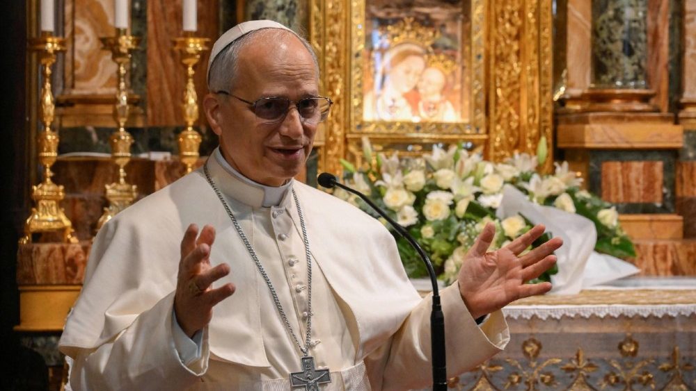 Pope Leo XIV visits the Sanctuary of the Mother of Good Counsel in Genazzano