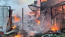 Az ukrajnai háború nyomai