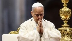 Papa Leon al XIV-lea, la Sfânta Liturghie, în Bazilica San Pietro, cu prilejul Jubileului Sfântului Scaun (luni, 9 iunie 2025)