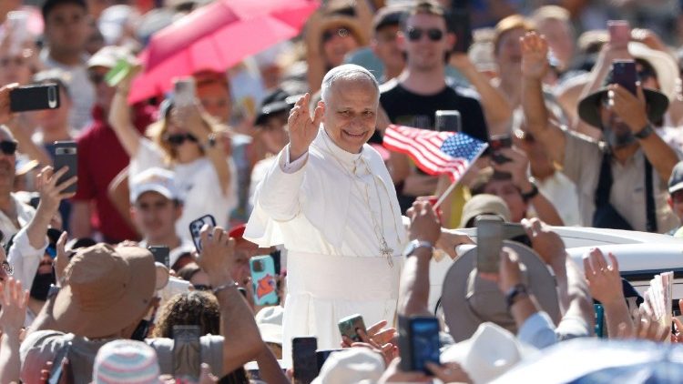 संत पापा लियो 14वें बुधवारीय आमदर्श समारोह में