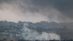 A view of the destruction in northern Gaza