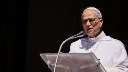 Падчас сустрэчы на малітве "Анёл Панскі"