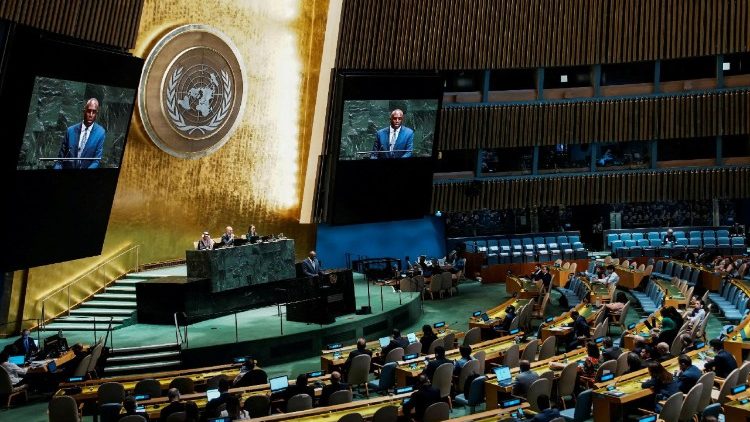 न्यूयॉर्क में इस्राएल एवं फिलीस्तीन पर संयुक्त राष्ट्र संघीय बैठक, 01.08.2025 