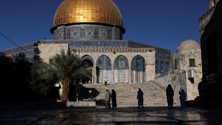Auf dem Tempelberg in Jerusalem