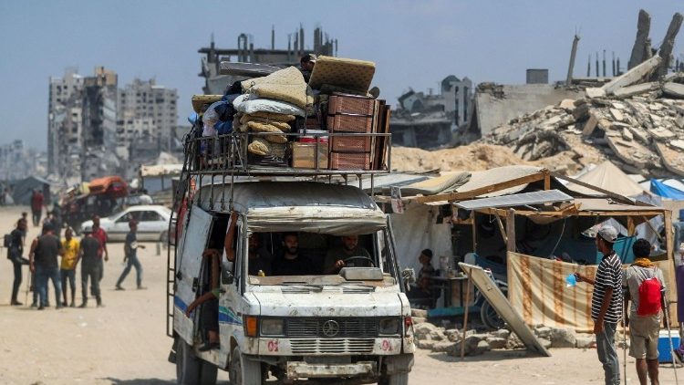 Deslocados palestinos