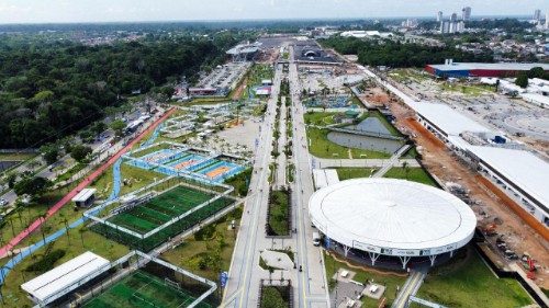 Der Veranstaltungsort der UN-Klimakonferenz im November in Belem
