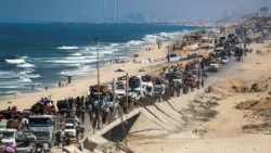 Flykt från Gaza city