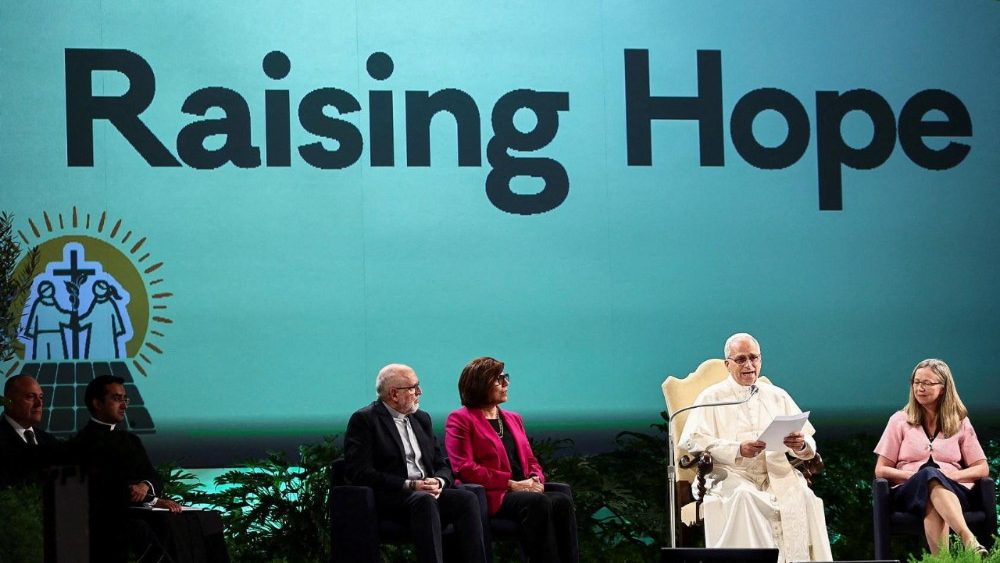 Pope Leo speaks about climate change at Vatican event with Arnold Schwarzenegger