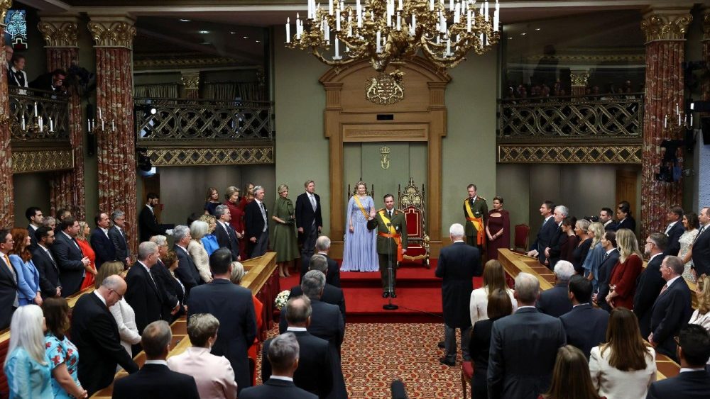 Abdication ceremony of Luxembourg's Grand Duke Henri and swearing-in ceremony of his son Guillaume, in Luxembourg
