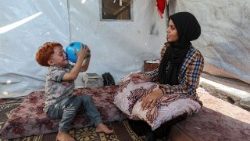 Una donna all'ospedale di Nasser