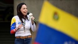 Den venezuelanska oppositionsledaren Maria Corina Machado tilldelas Nobels fredspris 2025