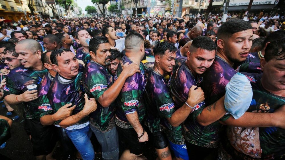 Pilgrims fill the streets of Belem for Brazil’s Cirio de Nazare religious procession