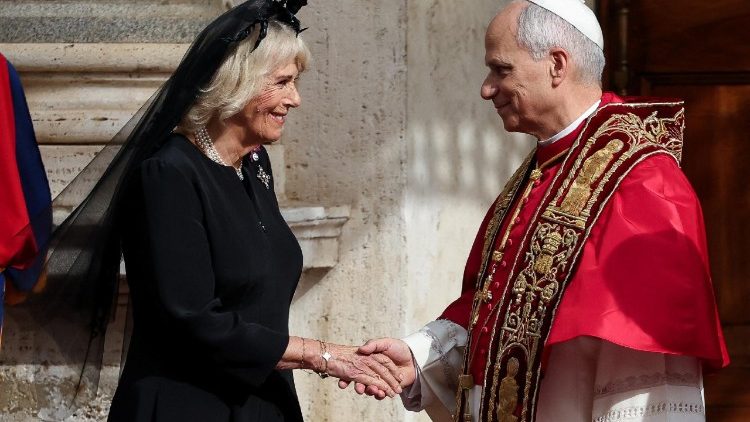 Britain's King Charles and Queen Camilla visit the Vatican