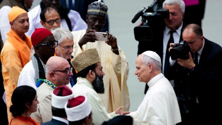 Pope Leo XIV attends 'Walking Together in Hope' event, at the Vatican