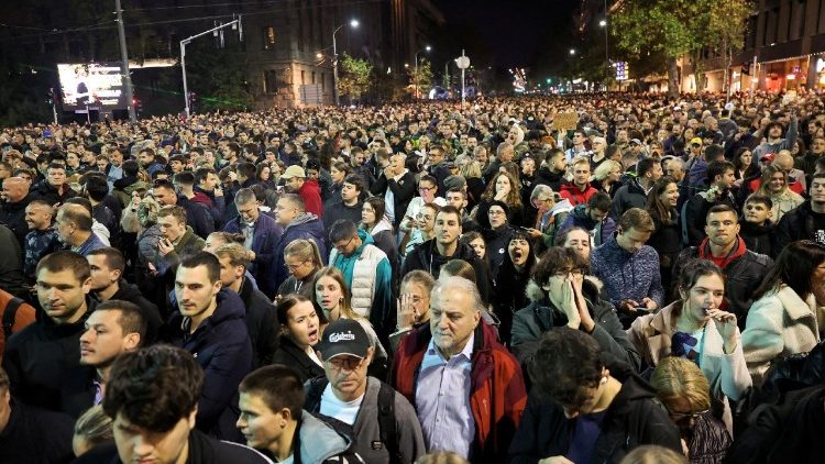 Proteste in Serbien