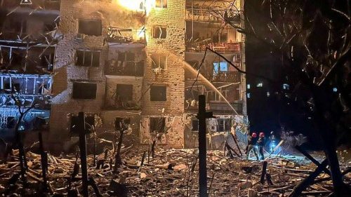 L'attacco missilistico di stanotte a Balakliya