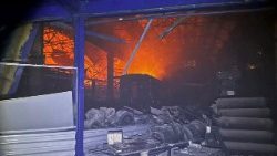 Aftermath of a Russian drone attack in Dnipro