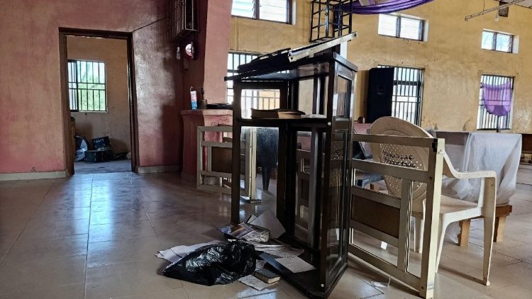 Un lieu de culte évangéliste attaqué dans la ville d'Eruku, dans l'État de Kwara, ce mercredi 19 novembre 2025.
