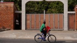 Eine aus Sicherheitsgründen geschlossene Schule im Bundesstaat Niger