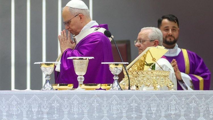 Святая Імша ў "Volkswagen-Arena" у Стамбуле