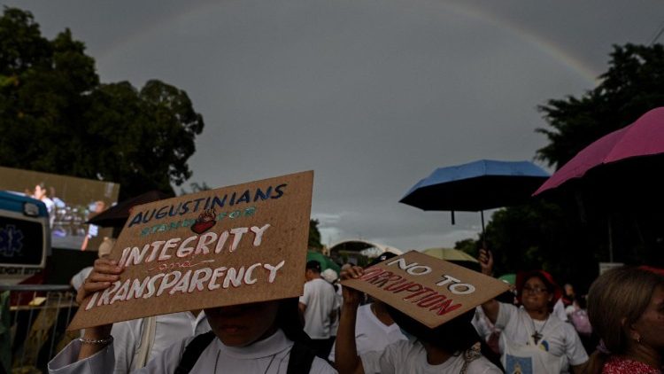 Anti-Korruptions-Protest in Quezon City, Metro Manila (Agenturbild, 30.11.2025) 