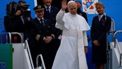 Pàpa alungwe na Turquie,  mpe akei na Beyrouth,  o mokolo moye mwa Lomingo  la 30 novembre 2025