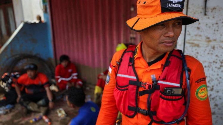 Hilfsaktion in Indonesien