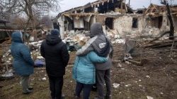 Construções destruídas na Ucrânia por ataques russos em Kiev (Reuters)