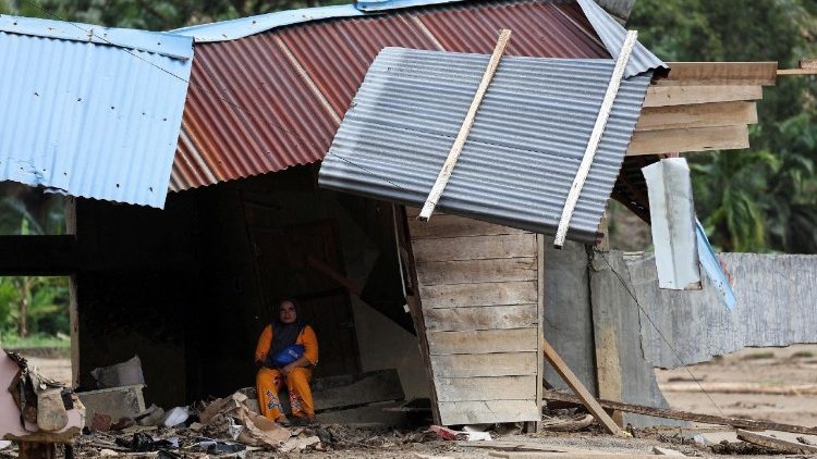 Aftermath of a deadly flash flood in Batang Toru, South Tapanuli