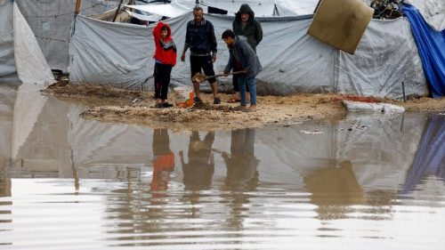 Gaza: K&auml;lte und Regen fordern Todesopfer 