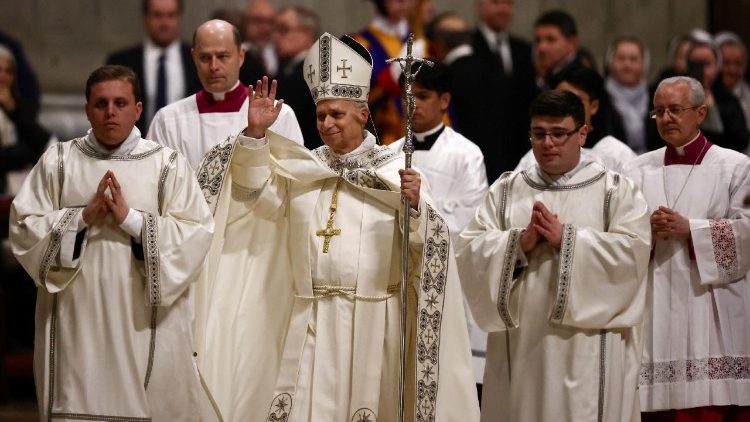 Вечернее богослужение в Ватикане 31 декабря 2025 г.