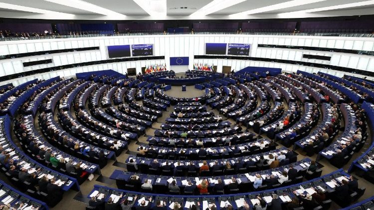 Il Parlamento europeo in una seduta plenaria 