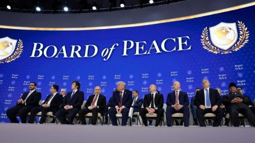Gaza, en Davos la ceremonia de firma del “Board of Peace”