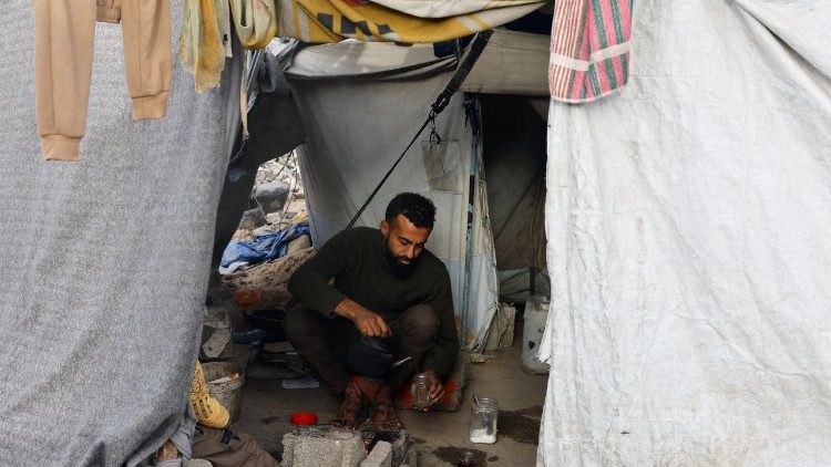 ഗാസയിൽ നിന്നുള്ള ദൃശ്യം 