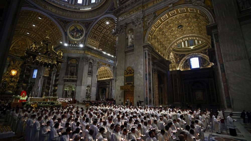 Pope Leo celebrates Mass for the Catholic feast of the Presentation of Jesus at the Vatican