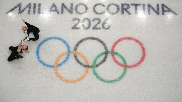 Čeští krasobruslaři sourozenci Taschlerovi při tréninku