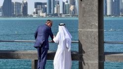 Bundeskanzler Merz am Donnerstag in Doha