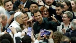 Падчас агульнай аўдыенцыі 11 лютага 2026 года 