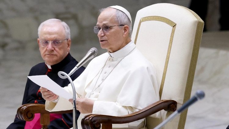 Pope Leo XIV holds weekly general audience at the Vatican