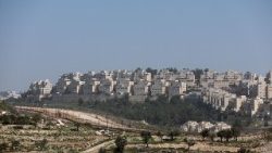 Assentamento israelense perto de Belém, na Cisjordânia ocupada por Israel.