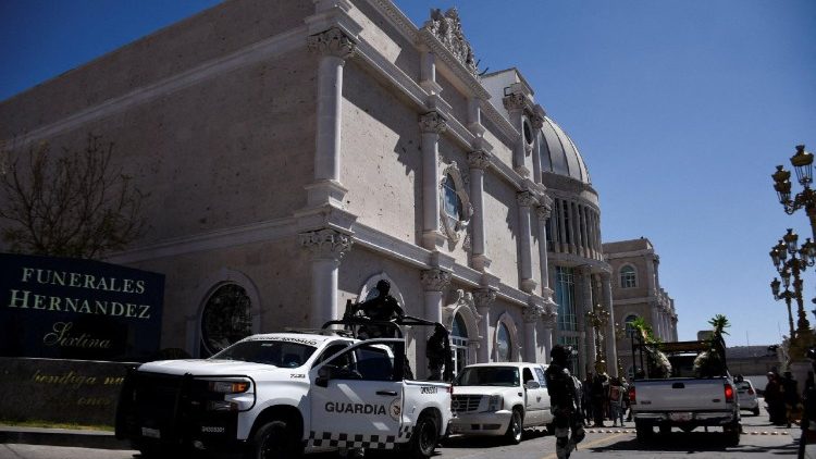 Membres de la garde nationale mexicaine à Zacatecas, au Mexique, le 25 février 2026.