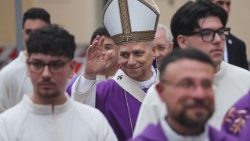 Pope Leo XIV celebrates Mass at the Parish of the Ascension of Our Lord Jesus Christ, in Rome