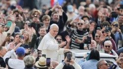 Pope Leo XIV holds weekly general audience in Saint Peter's Square at the Vatican