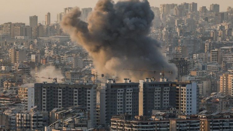 Izraeli csapás Bejrút déli részén