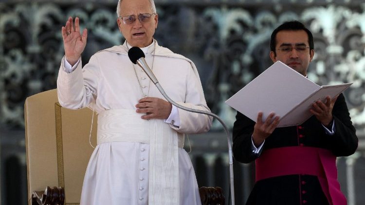 संत पापा फ्रांसिस आमदर्शन समारोह में